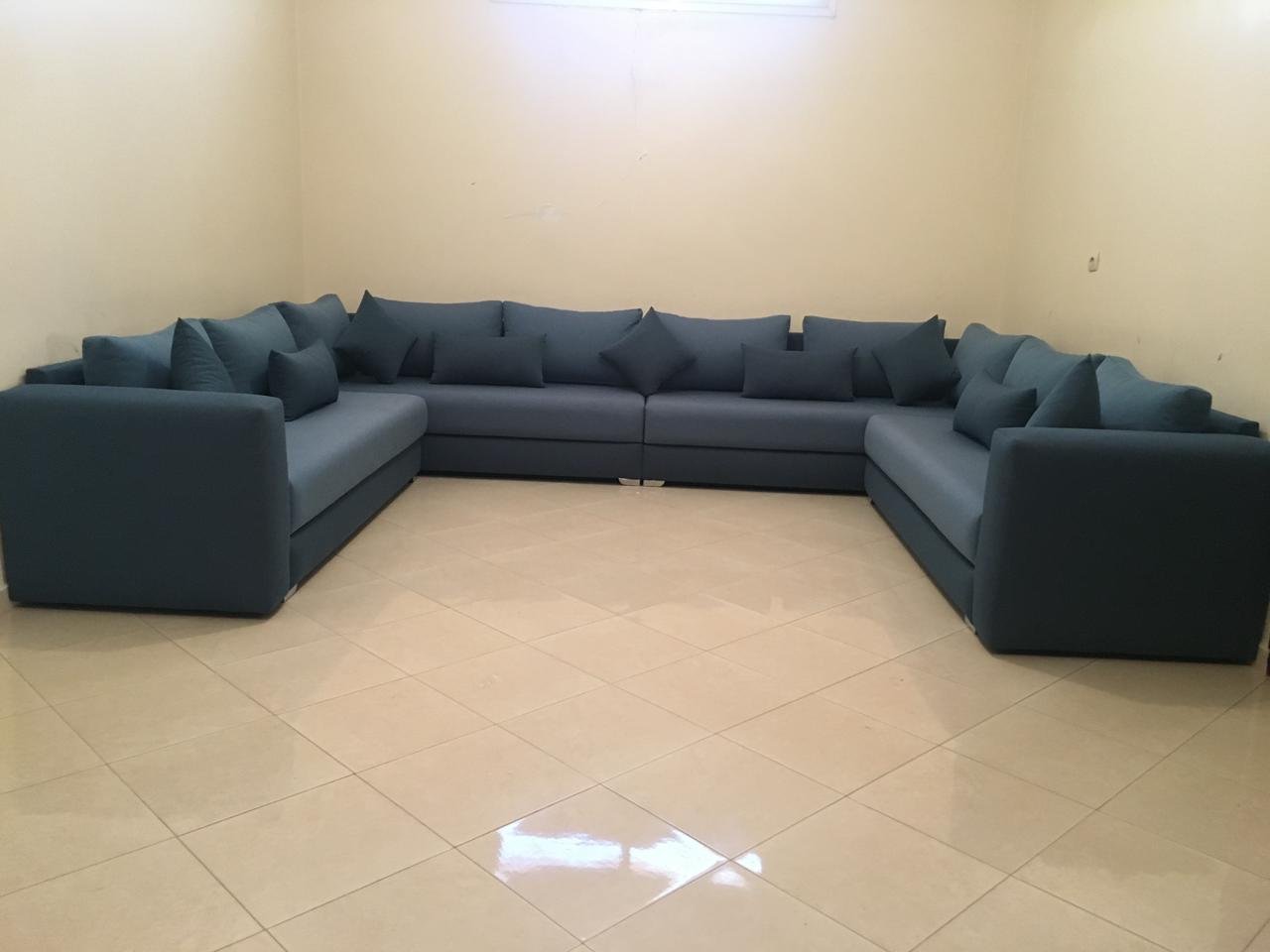 Salon Marocain Moderne Gris – Image 6