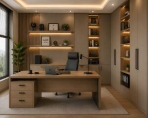 Un Bureau Élégant et Fonctionnel Transformez votre espace de travail avec le Bureau Exécutif MDF Premium Atlas, conçu pour offrir un équilibre parfait entre style et utilité. Fabriqué en MDF de haute qualité, ce bureau incarne la robustesse et le raffinement, s'adaptant aux intérieurs modernes comme classiques. Matériaux Premium pour une Durabilité Exceptionnelle Le MDF Premium garantit une solidité remarquable tout en étant respectueux de l'environnement. Sa surface lisse et résistante aux rayures vous permet de travailler en toute sérénité, tout en conservant son aspect impeccable au fil du temps. Optimisation de l’Espace et Ergonomie Offrant un design spacieux et des compartiments de rangement ingénieux, ce bureau est idéal pour organiser vos documents, accessoires technologiques et outils essentiels. Que vous travailliez à la maison ou au bureau, le Bureau Exécutif MDF Premium Atlas vous aide à rester productif et organisé.